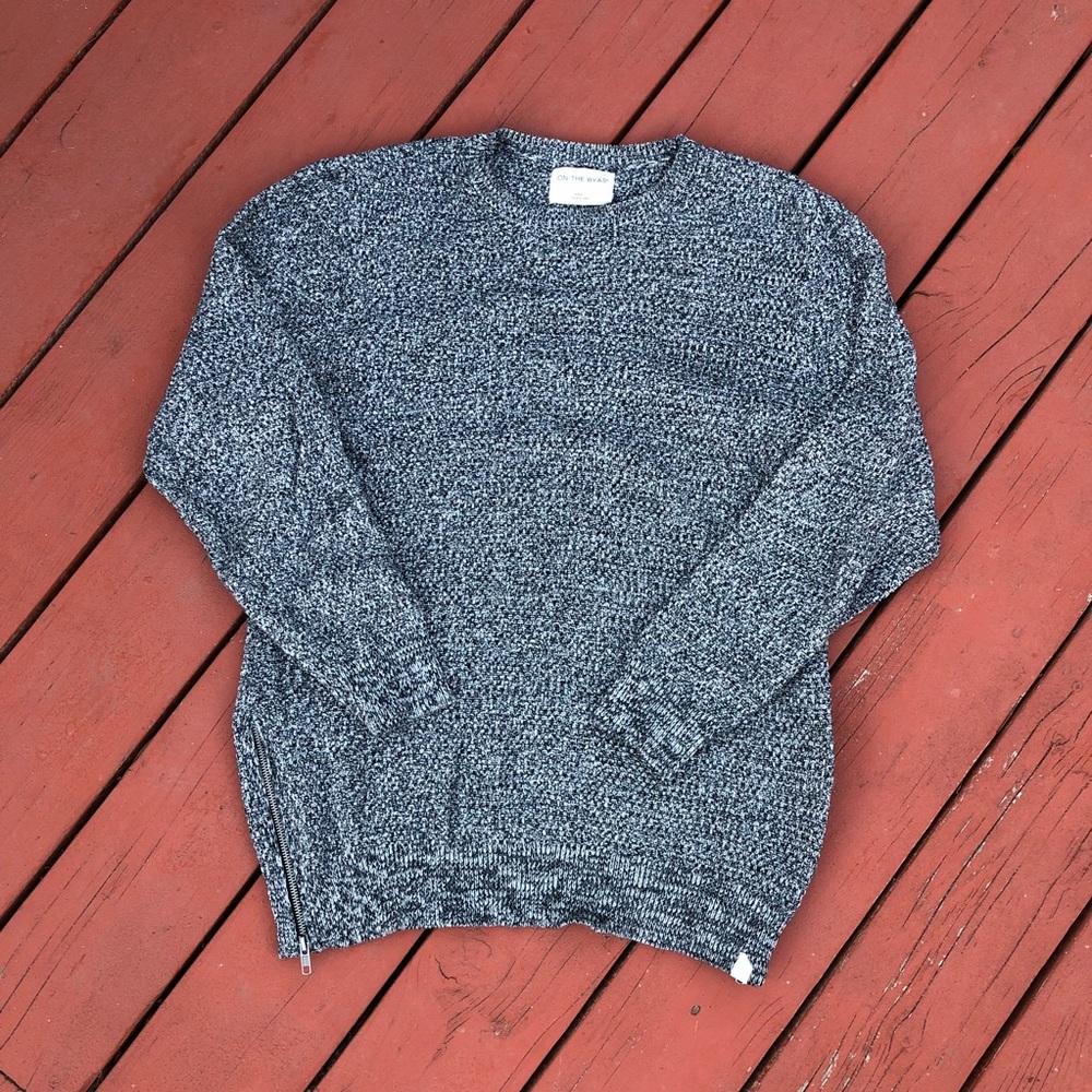 On The Byas Longline Knitted Sweater
